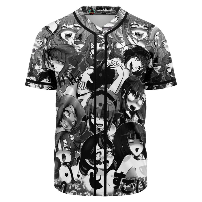 Ahegao Baseball Jersey - XS
