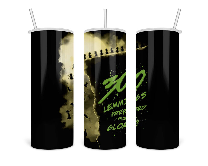 300 Lemmings Double Insulated Stainless Steel Tumbler
