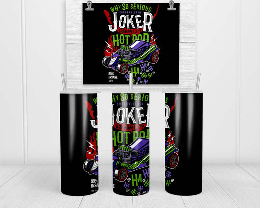 Arkham City Hotrod Double Insulated Stainless Steel Tumbler