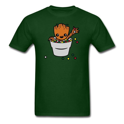A Pot Of Full Candies Unisex Classic T-Shirt - forest green / S