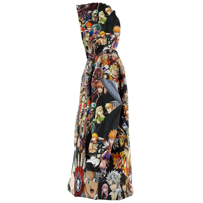 Anime Collage All Over Print Snug Hoodie - ONSIZE