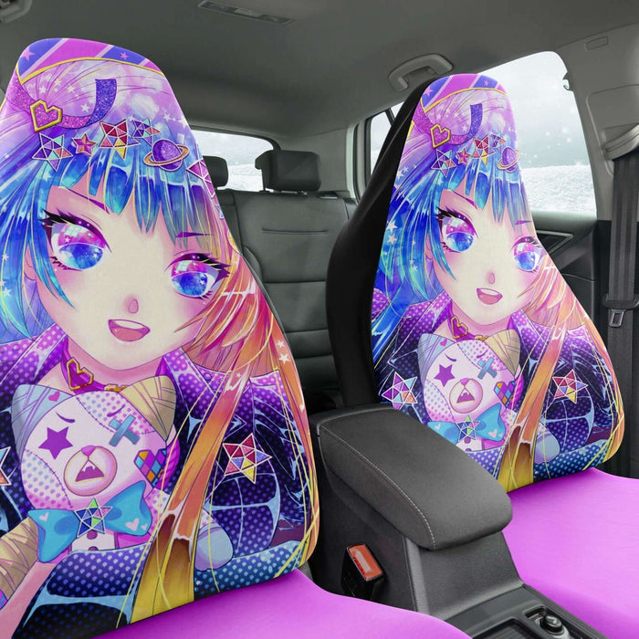 Anime Kawaii Girl Car Seat Covers - One size