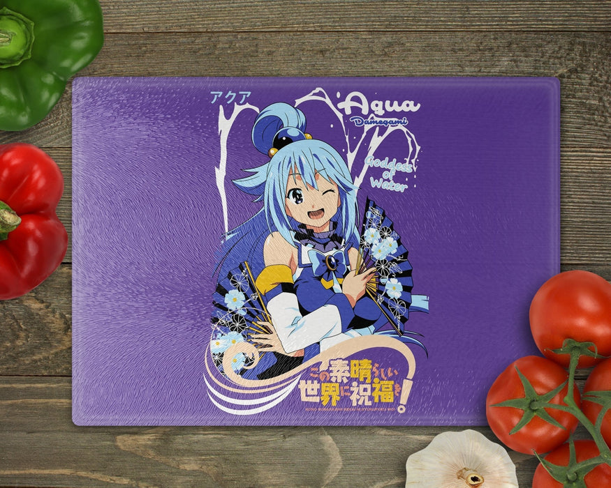 Aqua Cutting Board