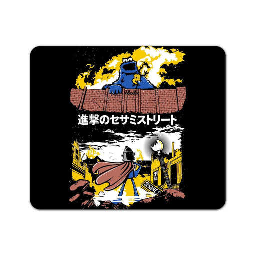 Attack on Sesame Street Mouse Pad