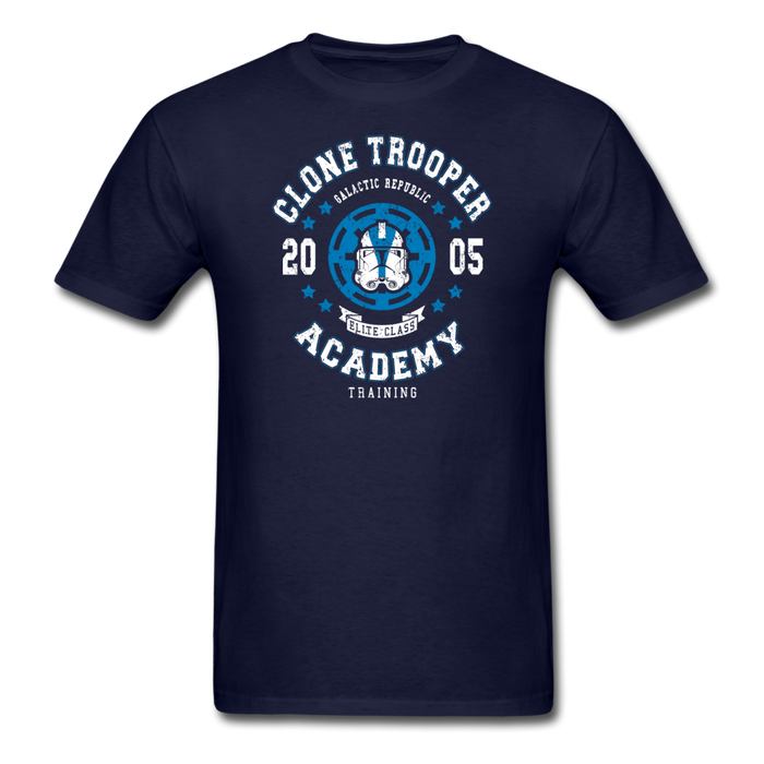 Clone Trooper Academy 05 Unisex Classic T-Shirt - navy / S