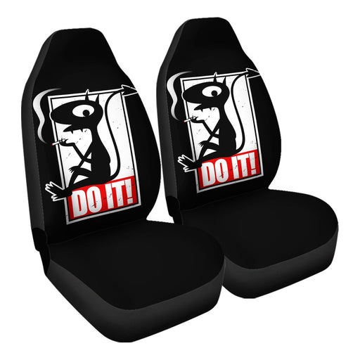 obey the demon Car Seat Covers - One size
