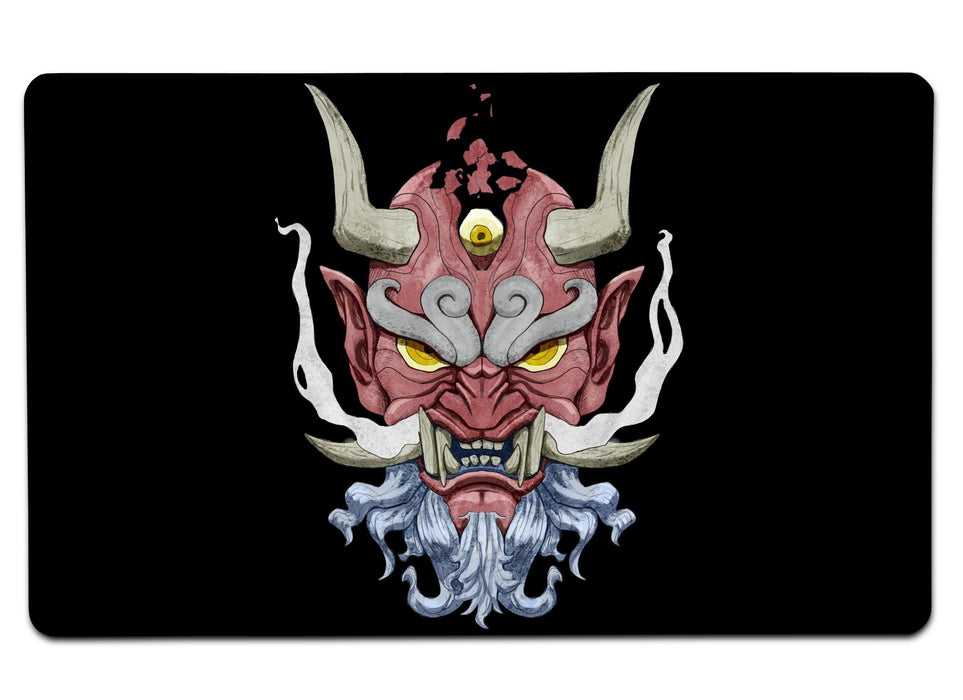 Oni Mask Large Mouse Pad