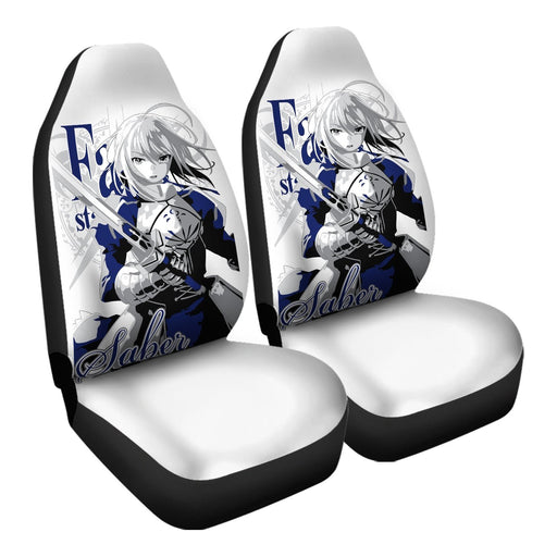 Saber Fate Stay Night Car Seat Covers - One size