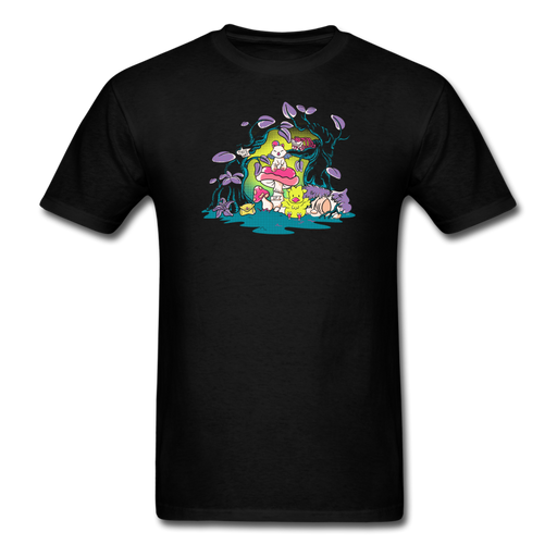 Alice In Fantasyland Unisex Classic T-Shirt - black / S