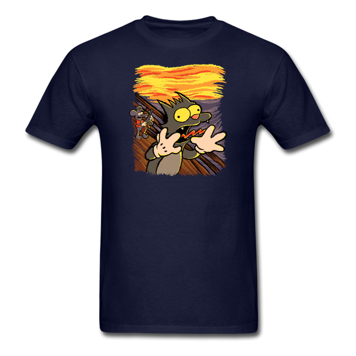 Itchy Scream Unisex Classic T-Shirt - navy / S