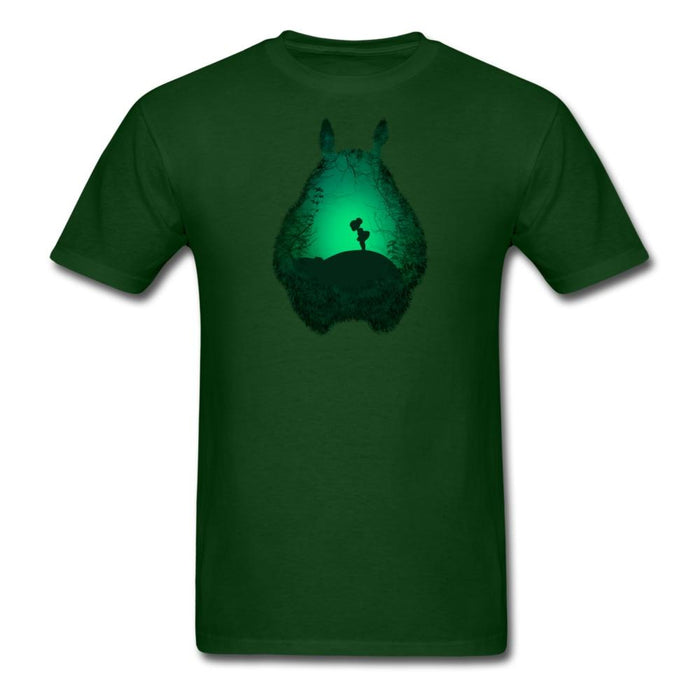 Totoro Unisex Classic T-Shirt - forest green / S