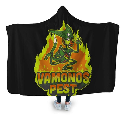 Vamanos Pest Hooded Blanket - Adult / Premium Sherpa