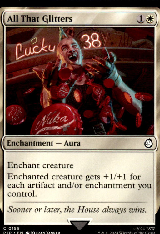 All That Glitters 155 Common Universes Beyond: Fallout Magic: The Gathering NM