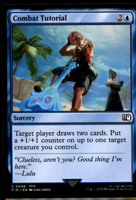 Combat Tutorial 48 Common FINAL FANTASY Magic: The Gathering Near Mint