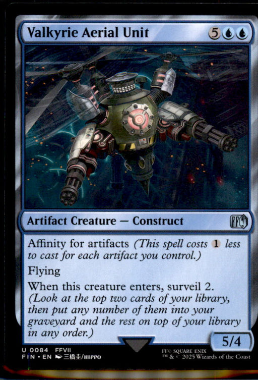 Valkyrie Aerial Unit 84 Uncommon FINAL FANTASY Magic: The Gathering Near Mint