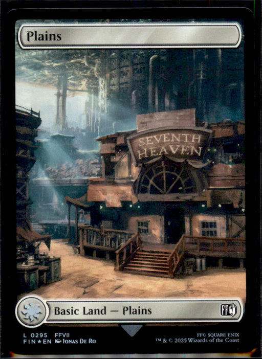 Plains (0295) 295 Land FINAL FANTASY Magic: The Gathering Foil Near Mint