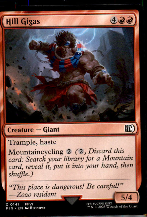 Hill Gigas 141 Common FINAL FANTASY Magic: The Gathering Near Mint