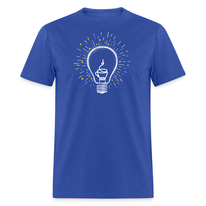Coffee is a good idea Unisex T-Shirt - royal blue