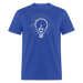 Coffee is a good idea Unisex T-Shirt - royal blue