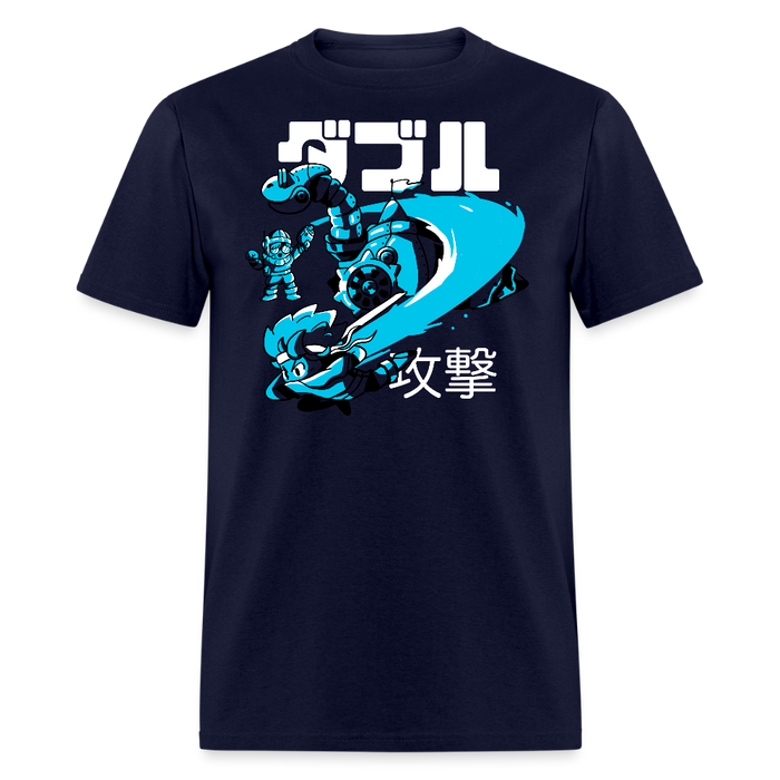 Fire Whirl Unisex Classic T-Shirt - navy