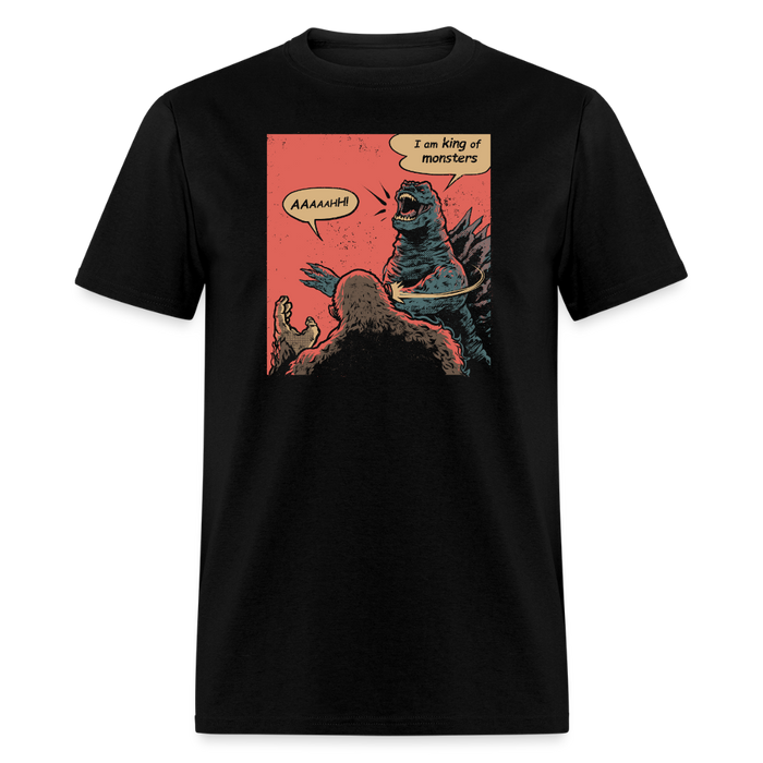 I Am King Of Monsters Unisex Classic T-Shirt - black