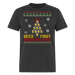 Beer First Christmas Later Unisex T-Shirt - heather black