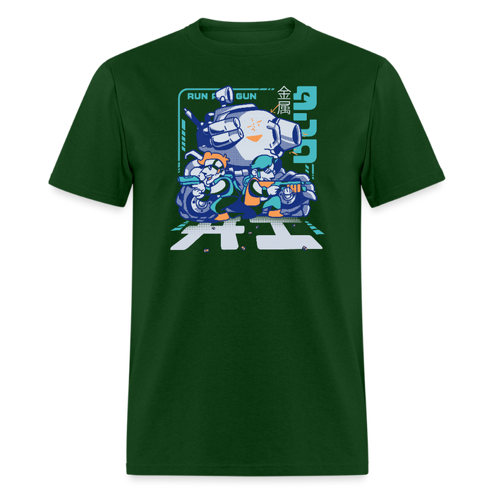 Run and Gun Unisex Classic T-Shirt - forest green