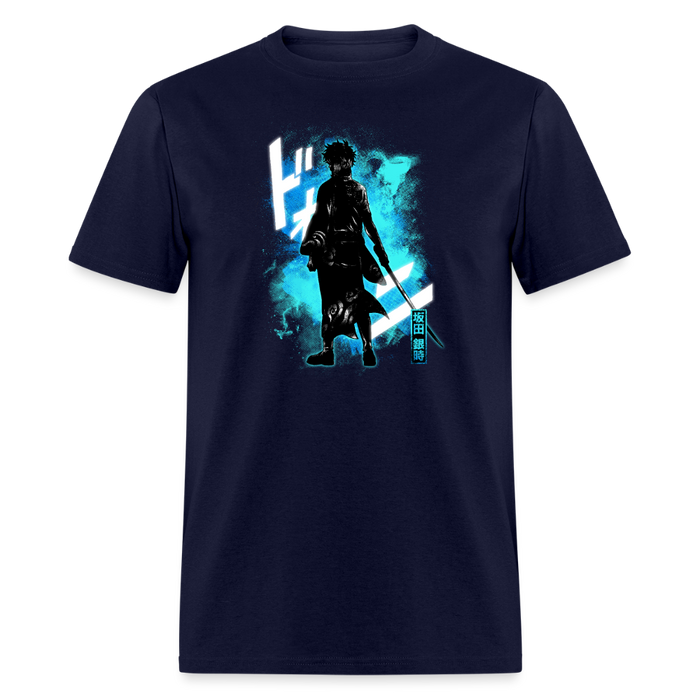 Cosmic Ginko Unisex Classic T-Shirt - navy