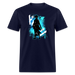 Cosmic Ginko Unisex Classic T-Shirt - navy