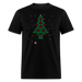 Christmas in space Unisex T-Shirt - black