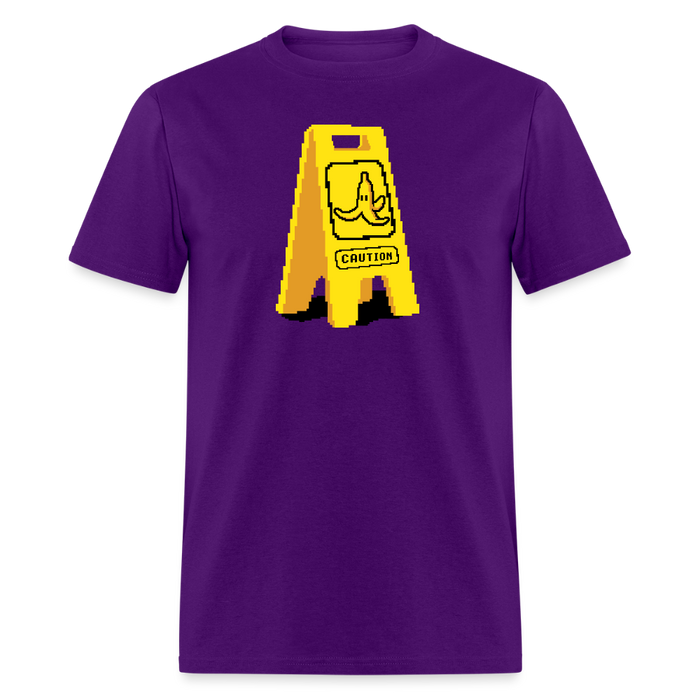 Pixels on the floor Unisex T-Shirt - purple