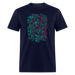 Video Game Mashup Unisex Classic T-Shirt - navy