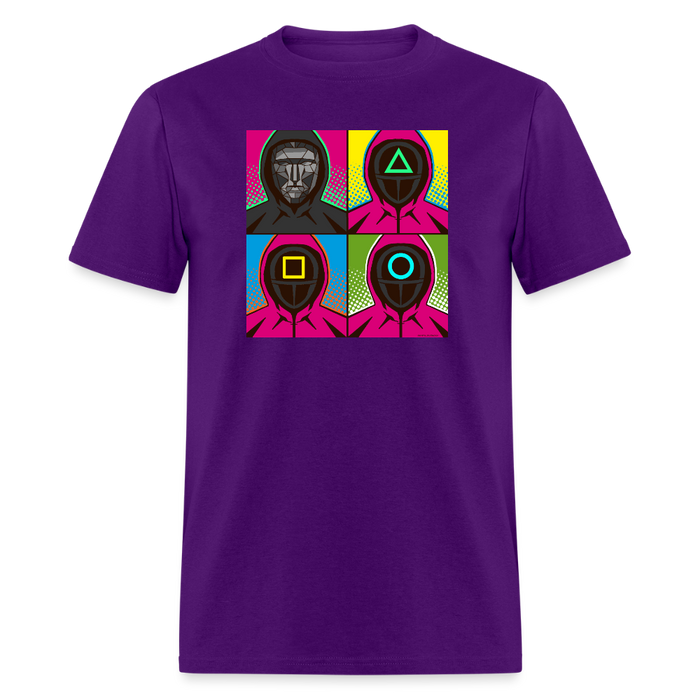 Pop Squid Unisex Classic T-Shirt - purple