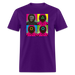 Pop Squid Unisex Classic T-Shirt - purple