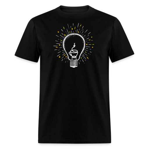 Coffee is a good idea Unisex T-Shirt - black