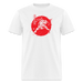 Red Warrior Turtle Unisex T-Shirt - white