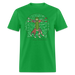 Vitruvian Pickle Unisex Classic T-Shirt - bright green