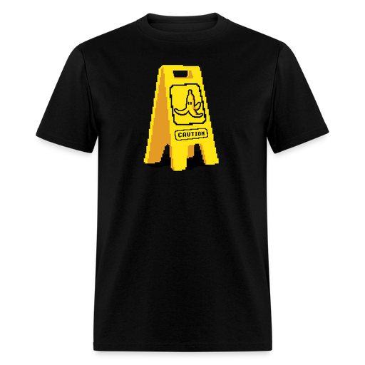 Pixels on the floor Unisex T-Shirt - black