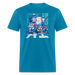 Run and Gun Unisex Classic T-Shirt - turquoise