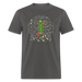 Vitruvian Pickle Unisex Classic T-Shirt - charcoal