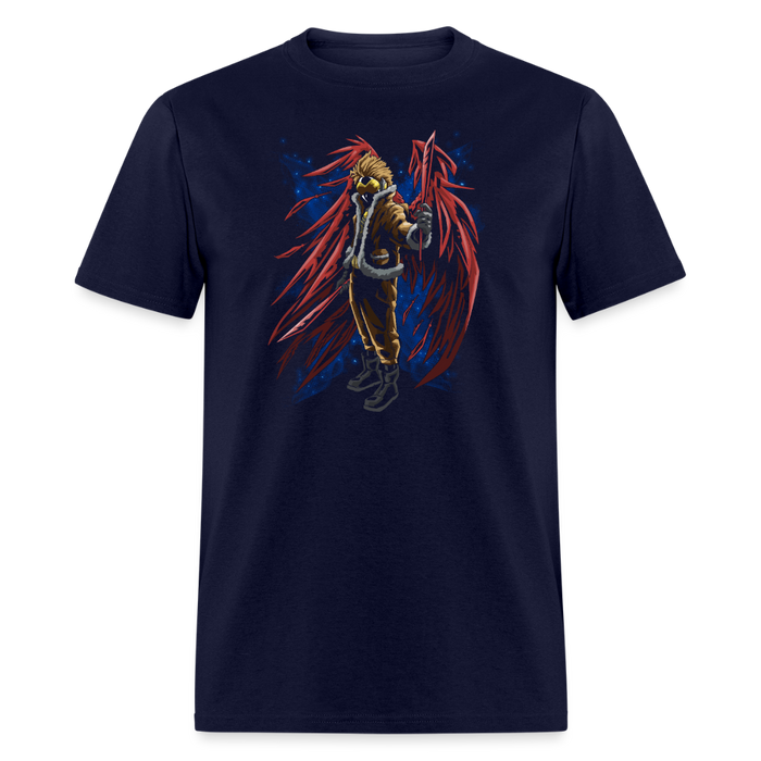 Flying Hero Unisex Classic T-Shirt - navy