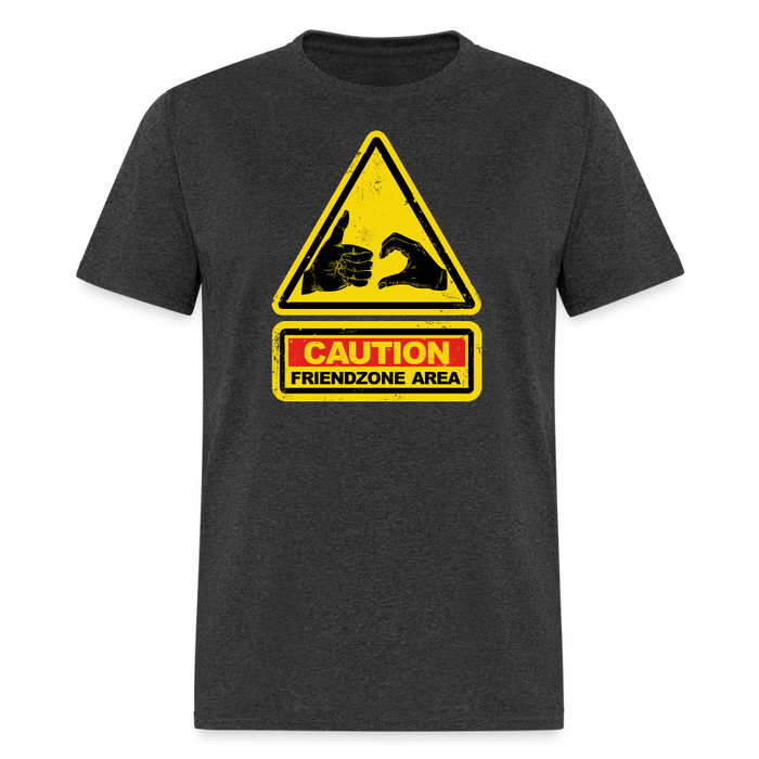 Friendzone Area Unisex T-Shirt - heather black