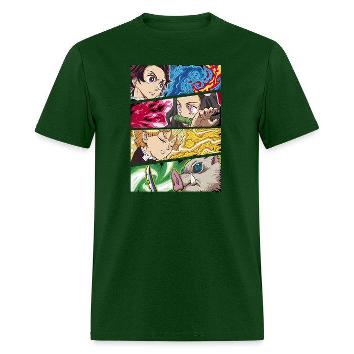 Demon Heroes Unisex Classic T-Shirt - forest green