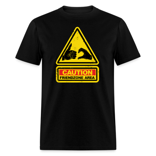 Friendzone Area Unisex T-Shirt - black