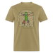Vitruvian Pickle Unisex Classic T-Shirt - khaki