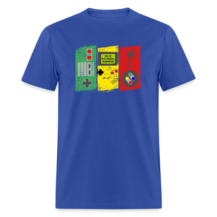 Old School Gamer Unisex T-Shirt - royal blue