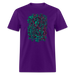 Video Game Mashup Unisex Classic T-Shirt - purple