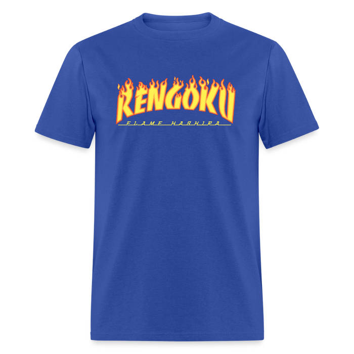 Rengoku Flame Hashira Unisex T-Shirt - royal blue