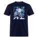 Run and Gun Unisex Classic T-Shirt - navy