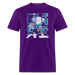 Run and Gun Unisex Classic T-Shirt - purple